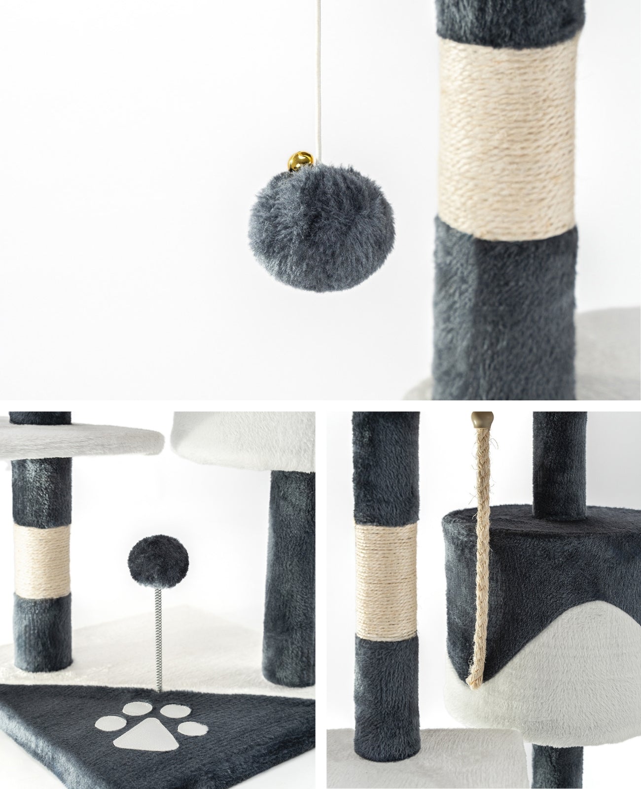 Kratzbaum Höhe 112 cm