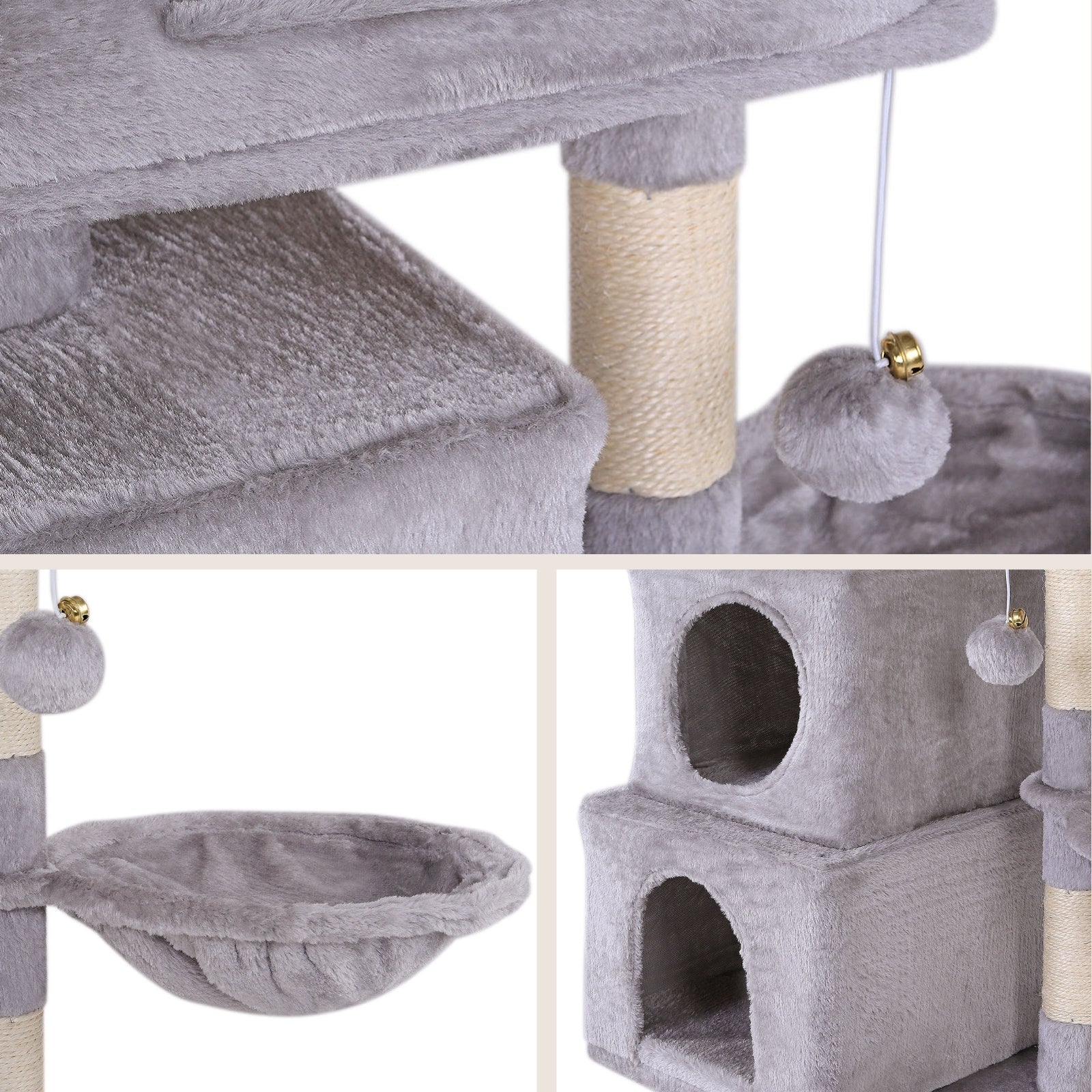 Arbre à chat hauteur 70 cm