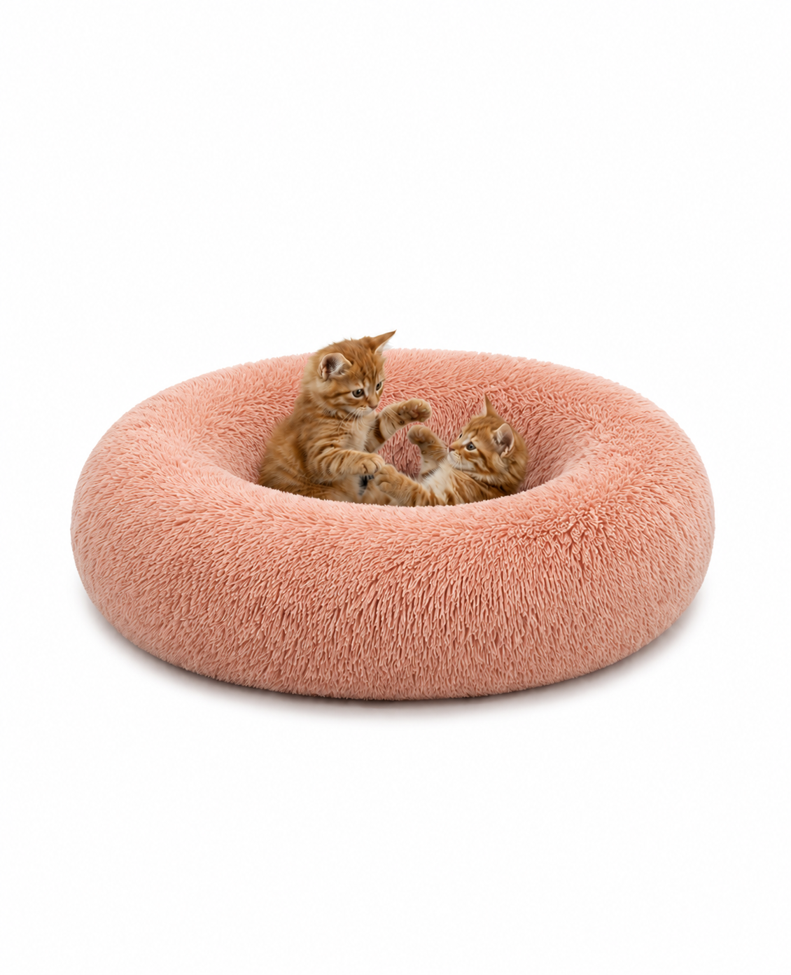lionto Panier rond chat coussin chat panier donut choix de la taille et couleur