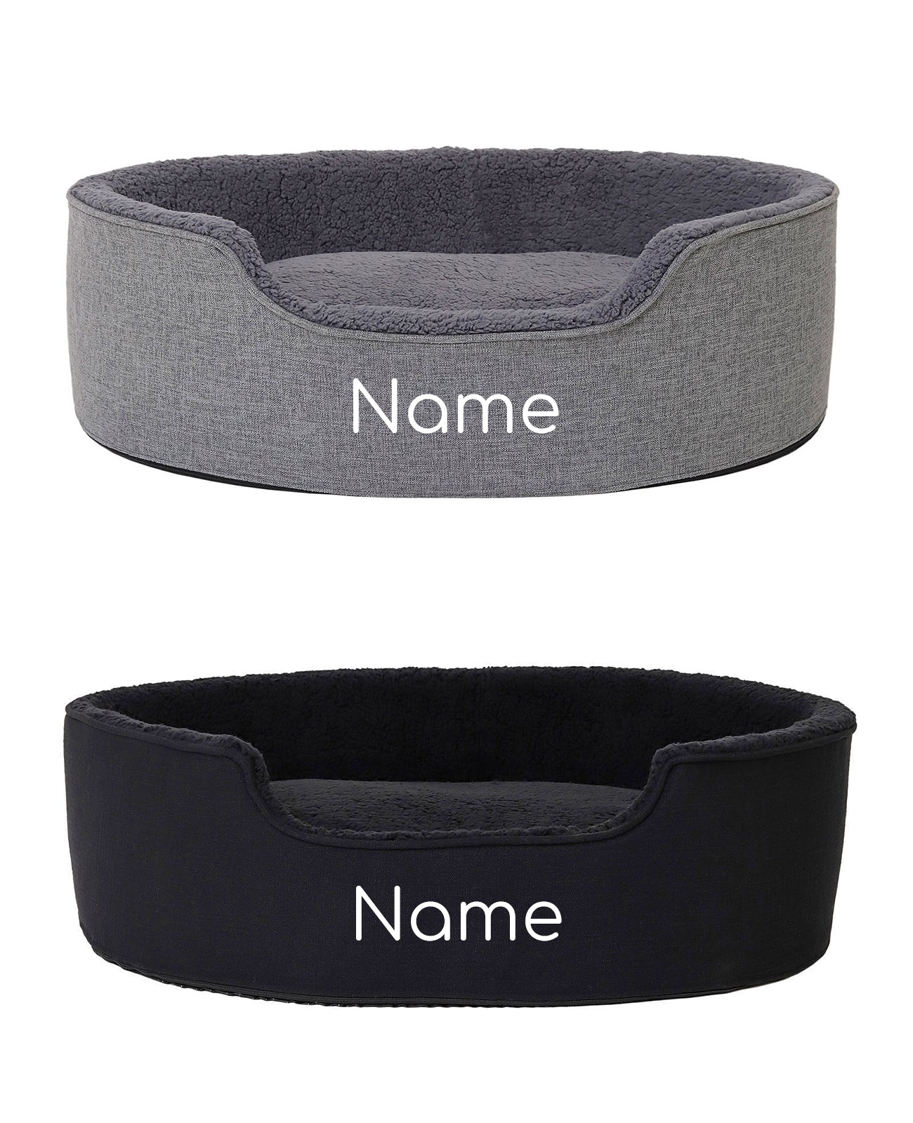 Lit pour animaux de compagnie en peluche personnalisé