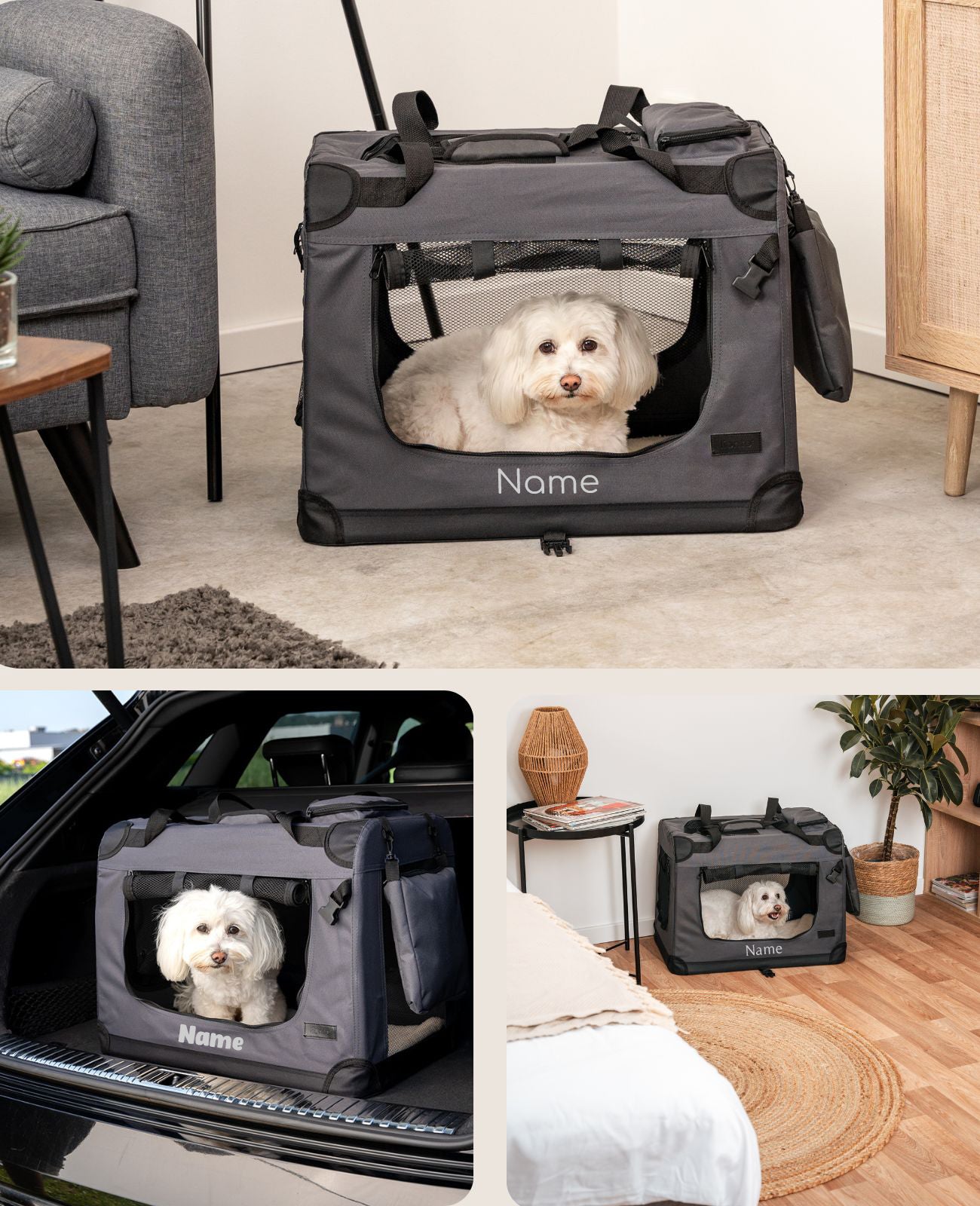 Boîte de transport, personnalisée