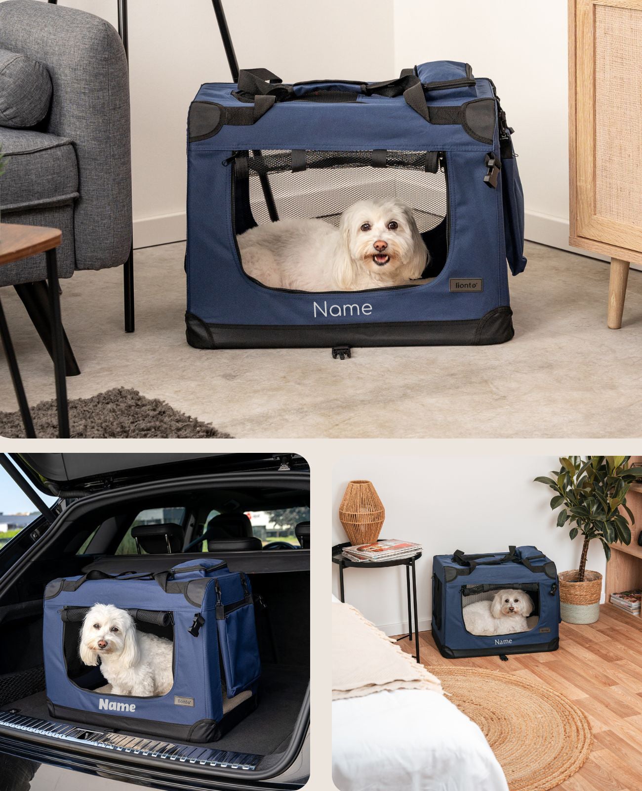 Boîte de transport, personnalisée