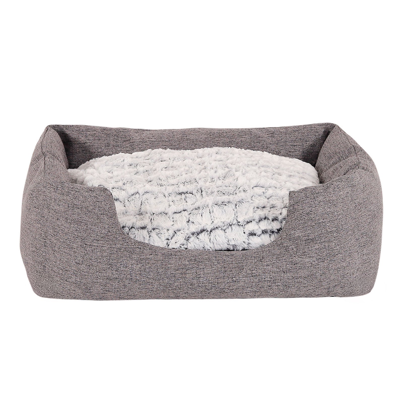 Lit pour animaux de compagnie avec oreiller câlin, personnalisé