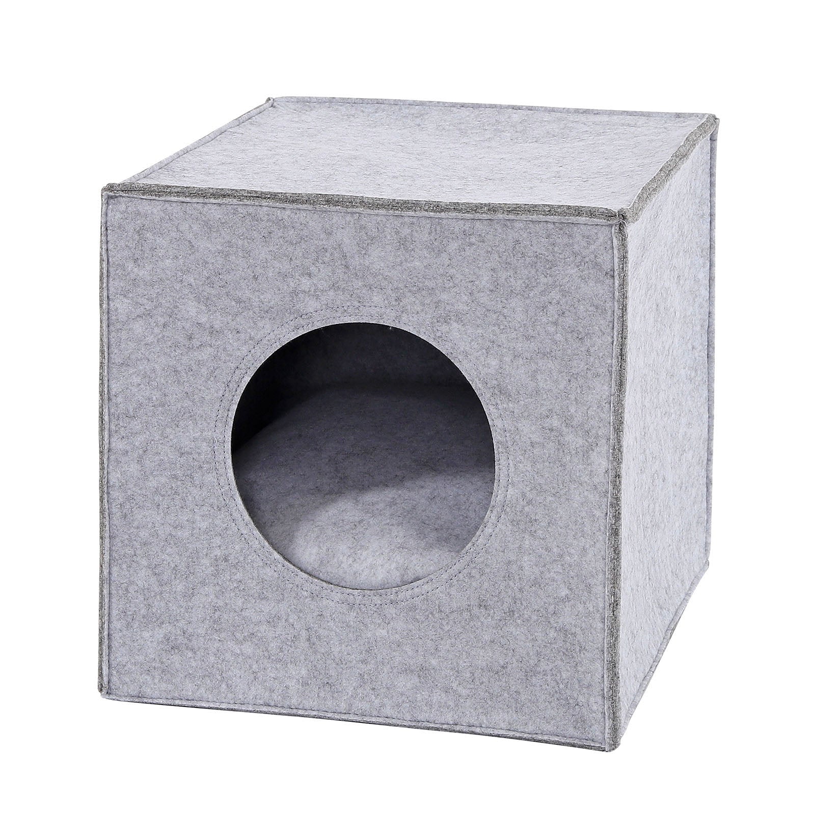lionto Caverne chat pliable Caverne chats pour étagères 33x37x33 cm couleurs variées