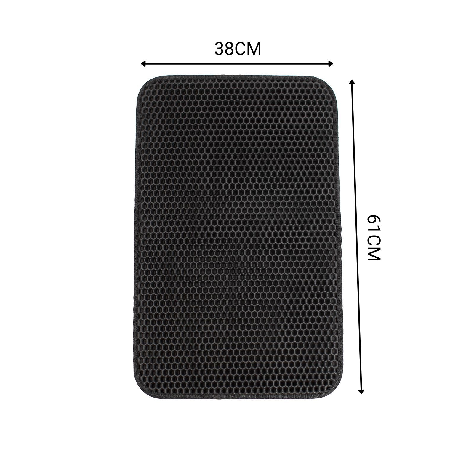 Tapis de litière pour chat double couche