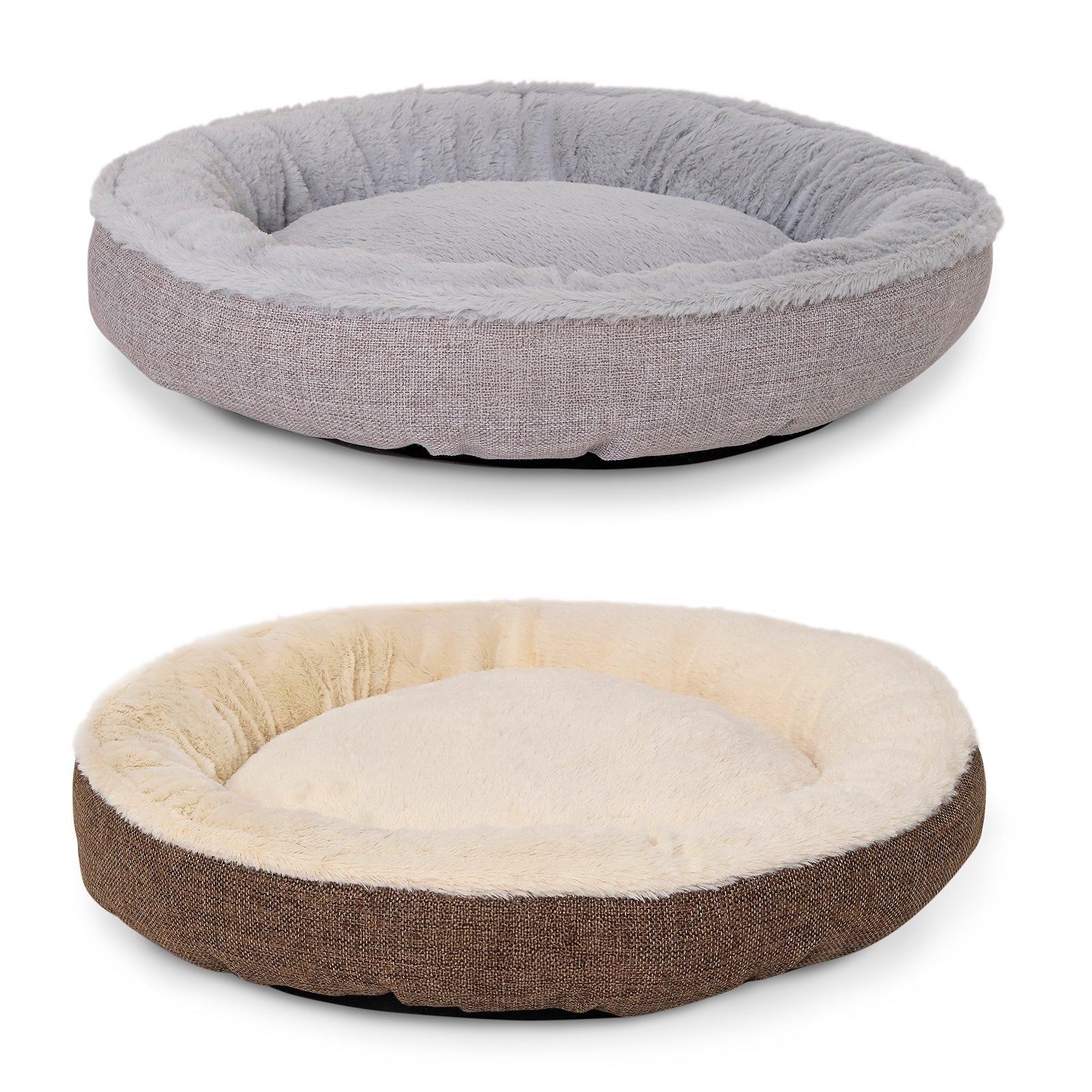 lionto Lit chat rond coussin chat panier chat panier chat donut div. variantes