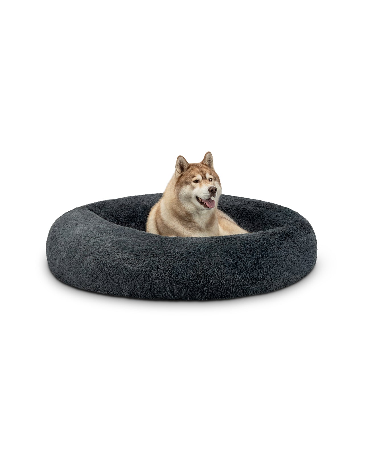lionto Panier rond chien coussin chat panier donut choix de la taille et couleur
