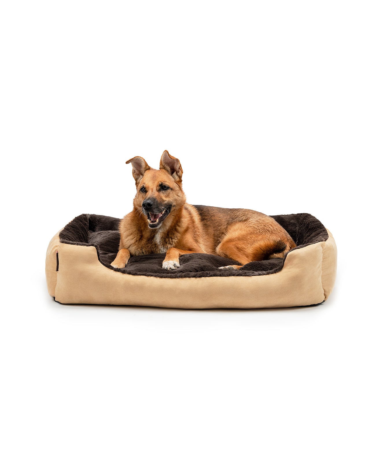 Lit pour chien avec coussin réversible