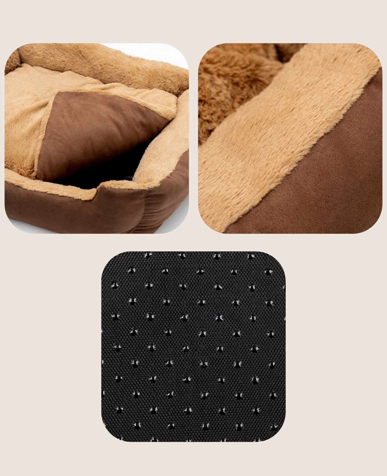 lionto Lit chien coussin chien panier chien avec coussin taille/couleur au choix