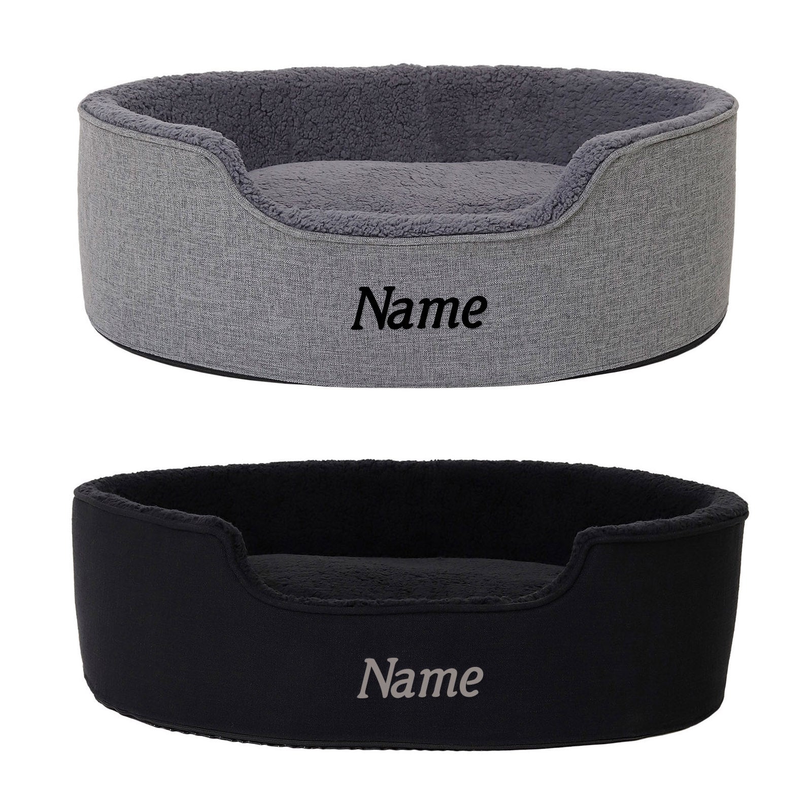 Lit pour animaux de compagnie en peluche personnalisé