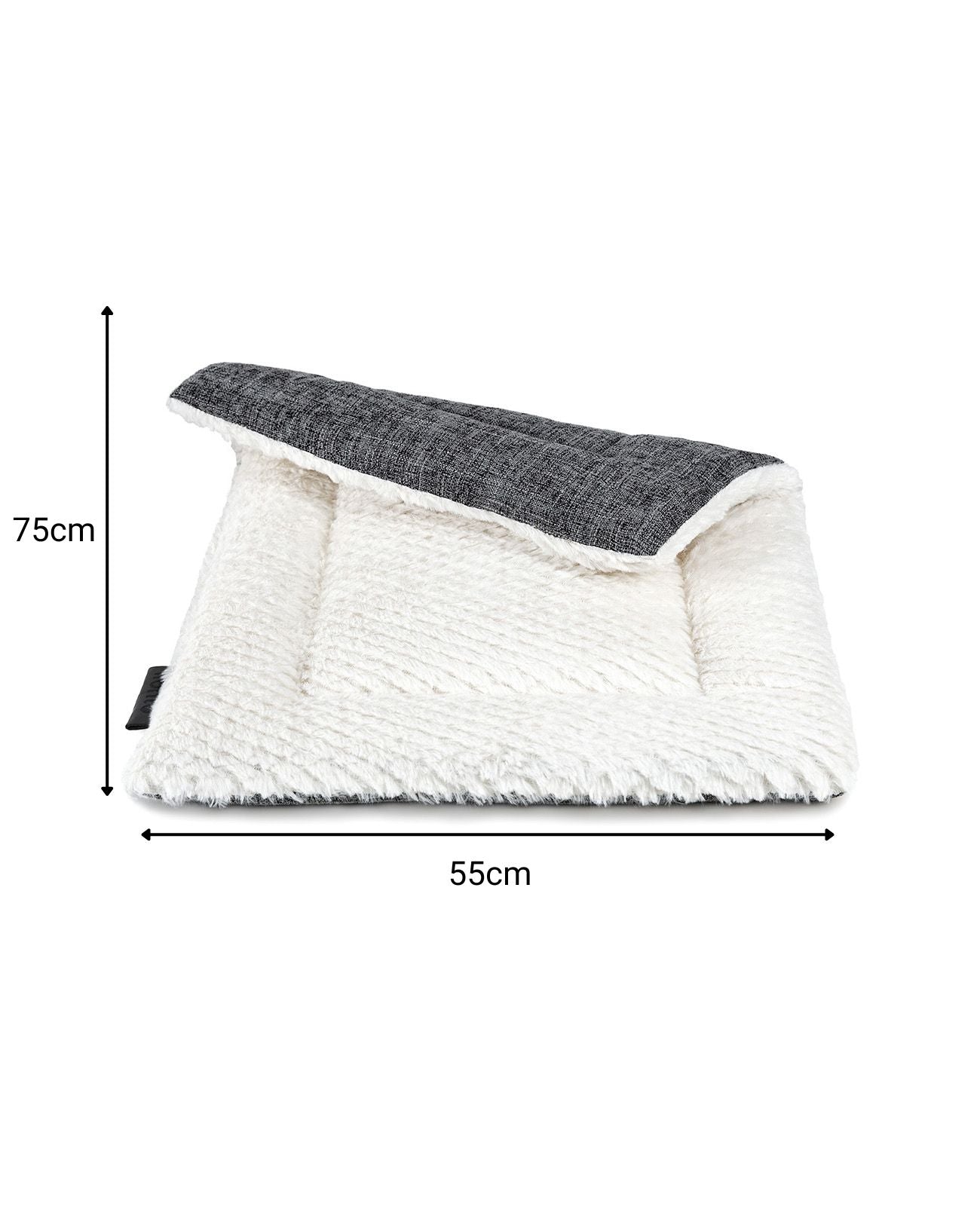 lionto Couverture réversible pour chats, lavable, robuste & douillette