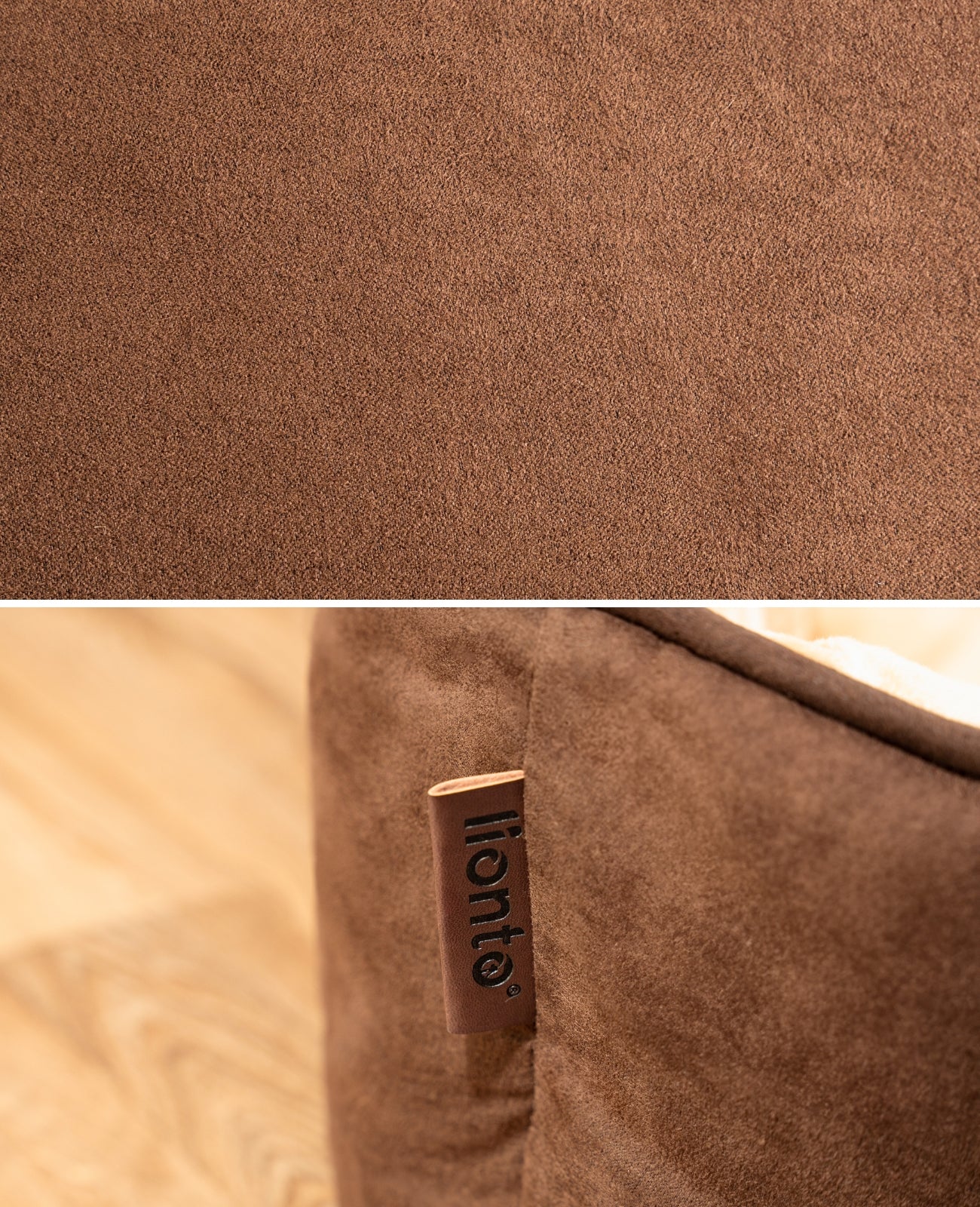 lionto Panier chien 2-en-1 lit chien coussin réversible taille et couleur au choix