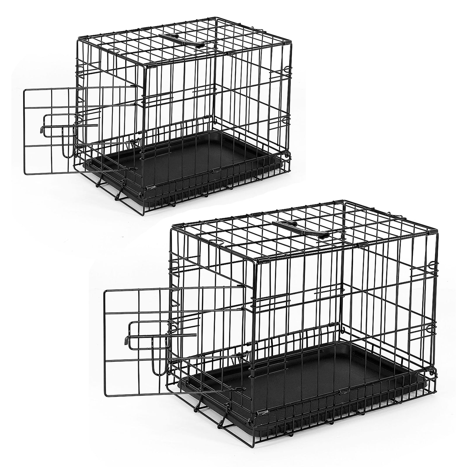 Cage de transport pour chat avec plateau de base