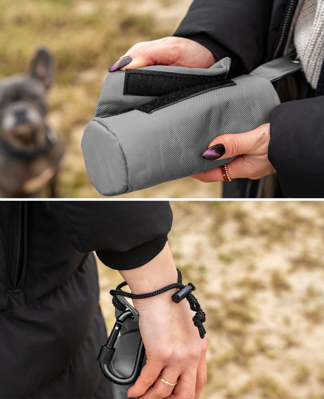 Sac d'alimentation avec cordon