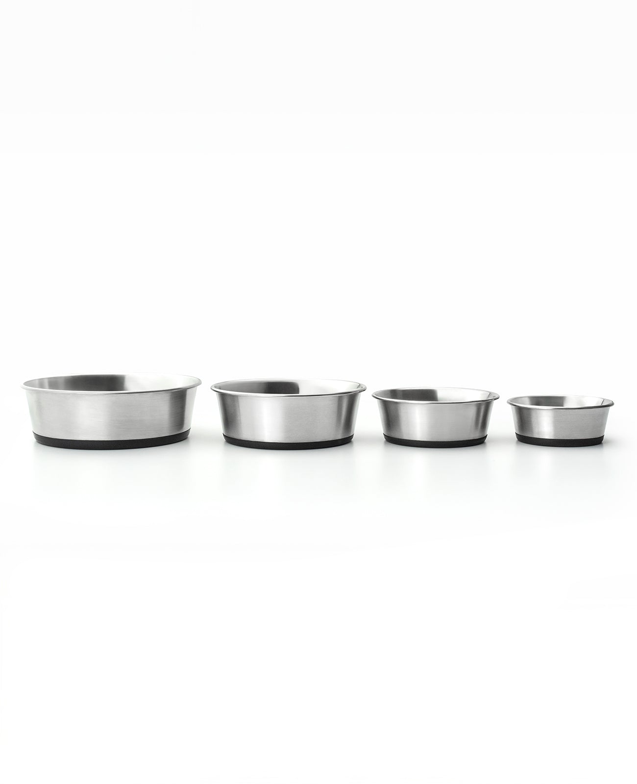 lionto Gamelle en inox, antidérapante, Bol à eau pour chien & chat