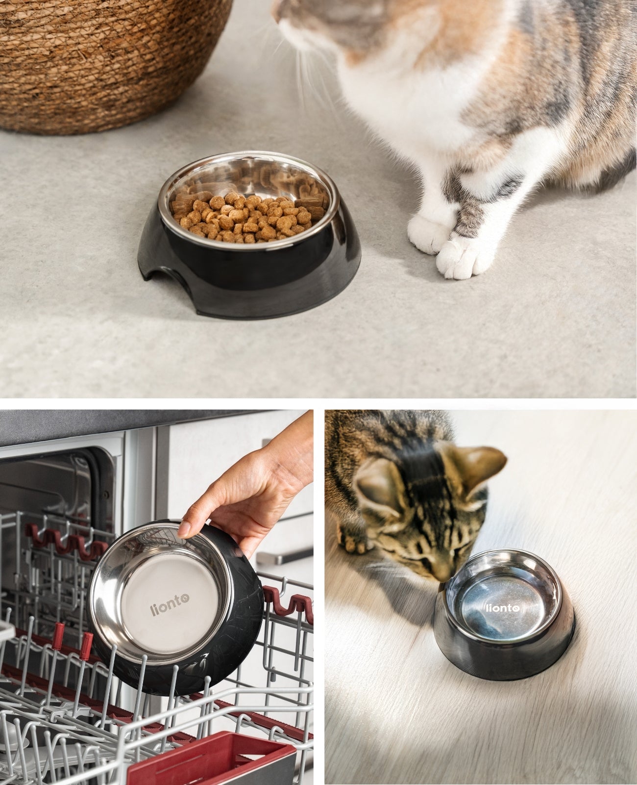 Gamelle pour chat en mélamine