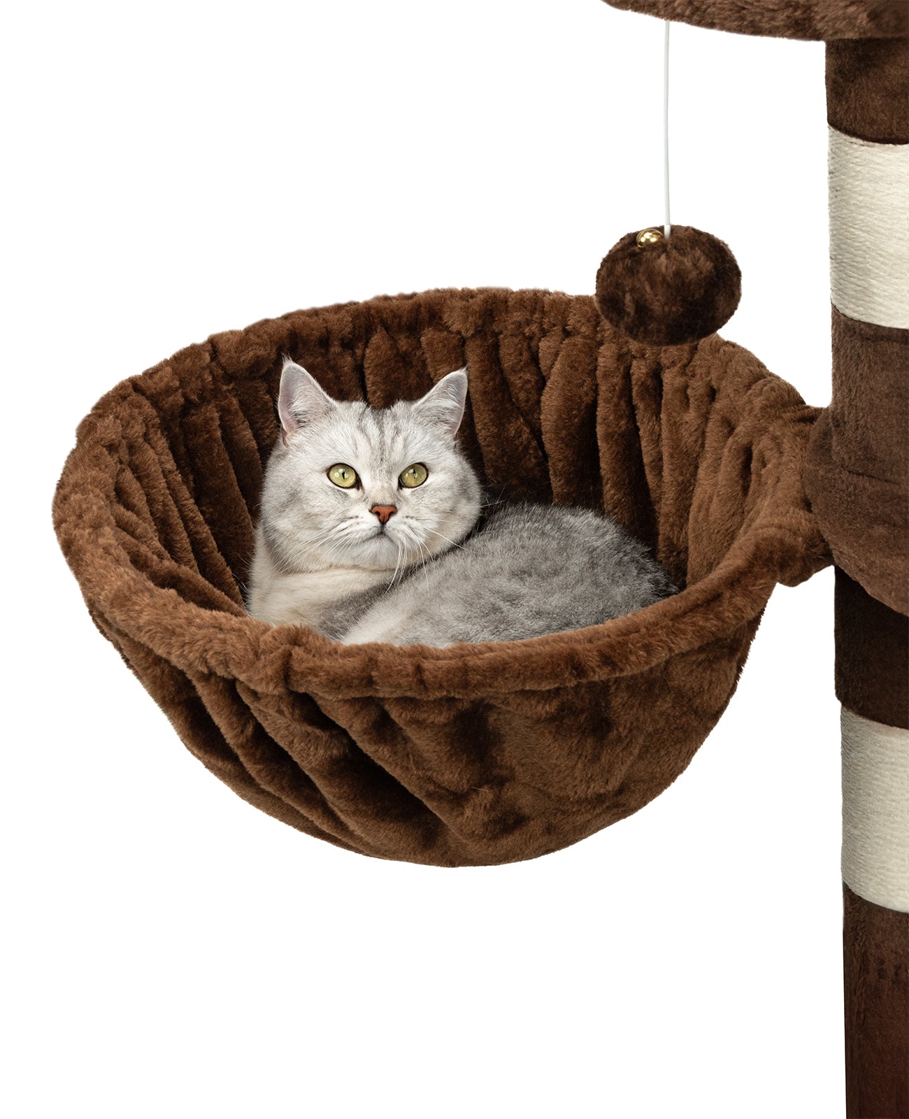 lionto Nid d'arbre à chat, 40 cm de diamètre, 15-25 cm de profondeur, différentes couleurs