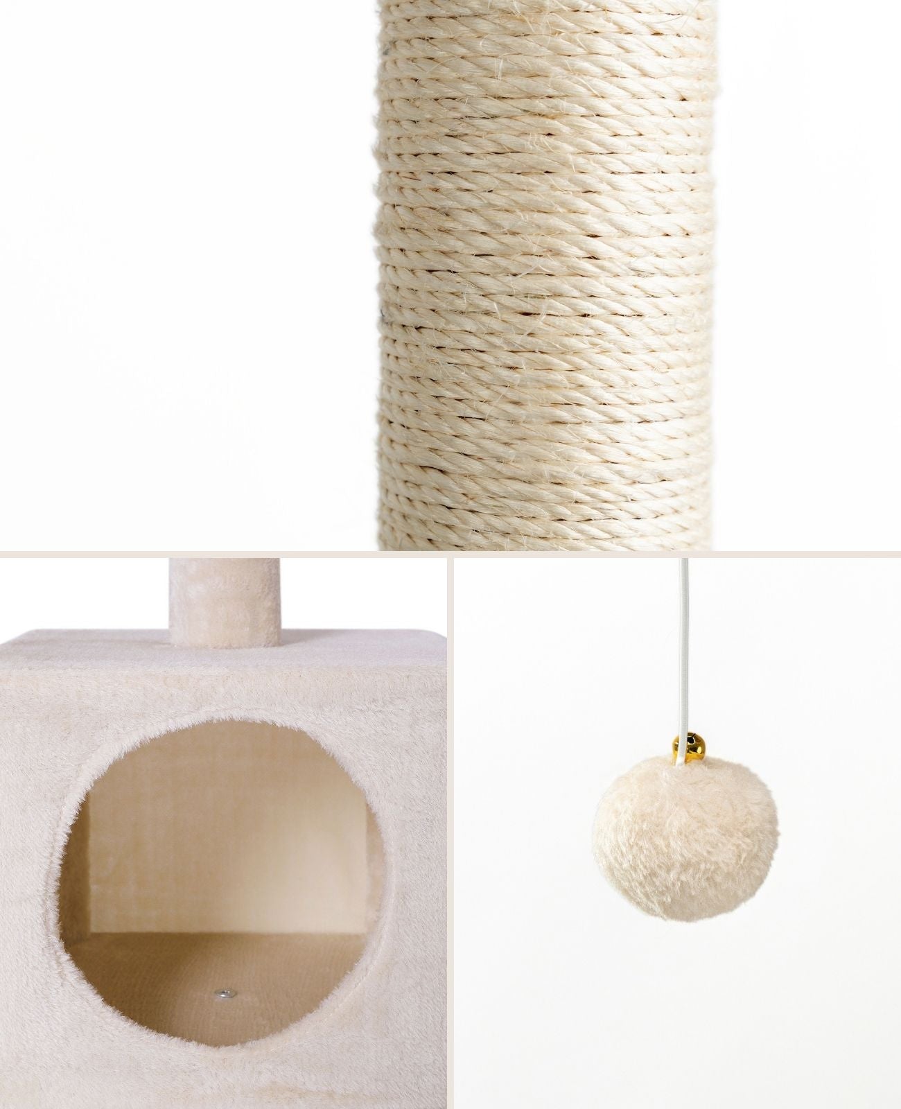 Arbre à chat hauteur 85 cm