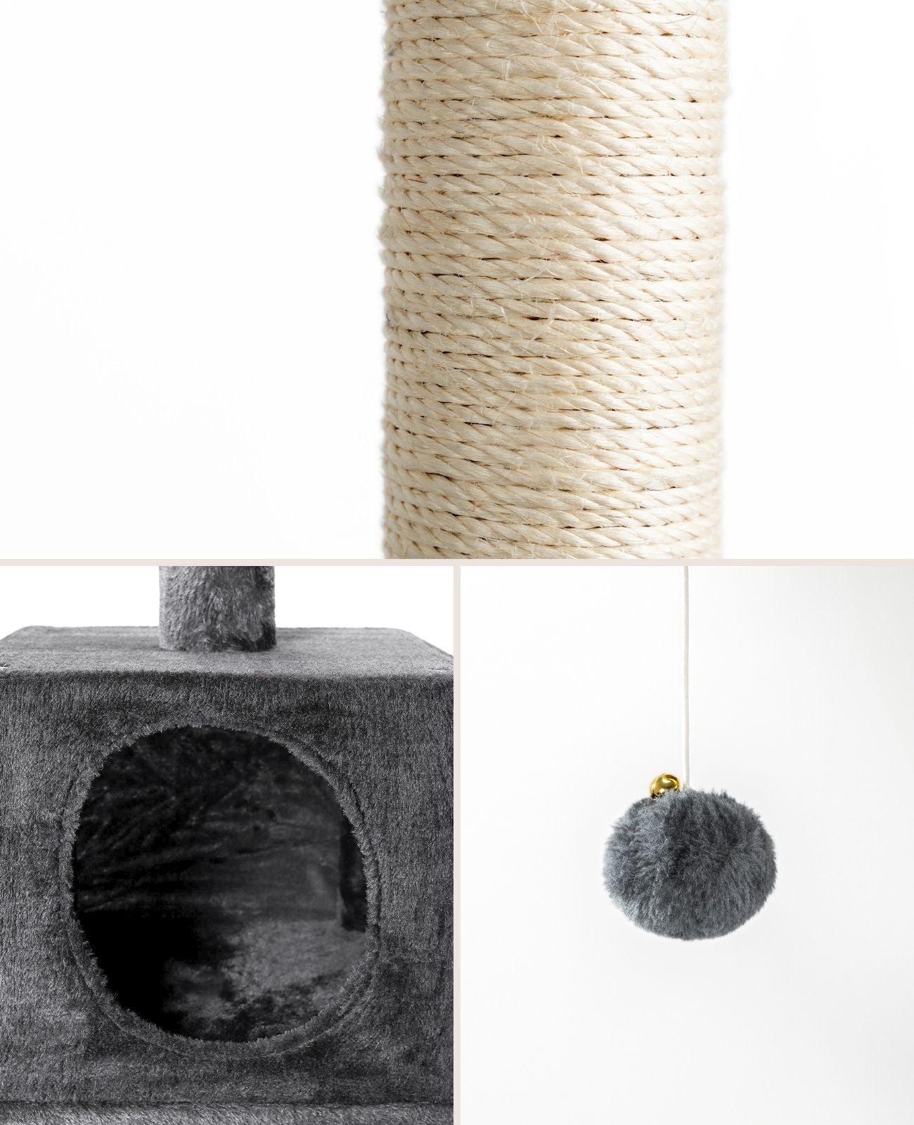 Arbre à chat hauteur 85 cm