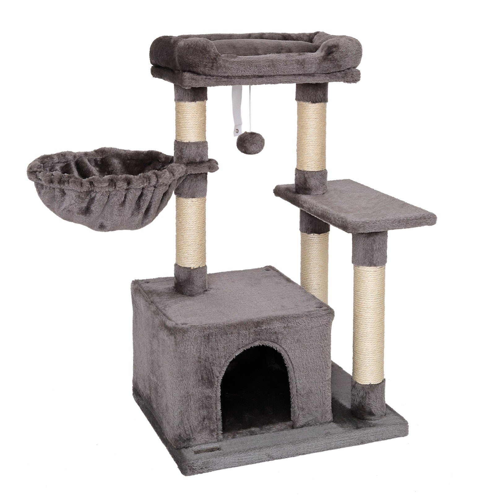 Arbre-griffoir chat arbre d'escalade arbre à chat hauteur 85 cm divers coloris