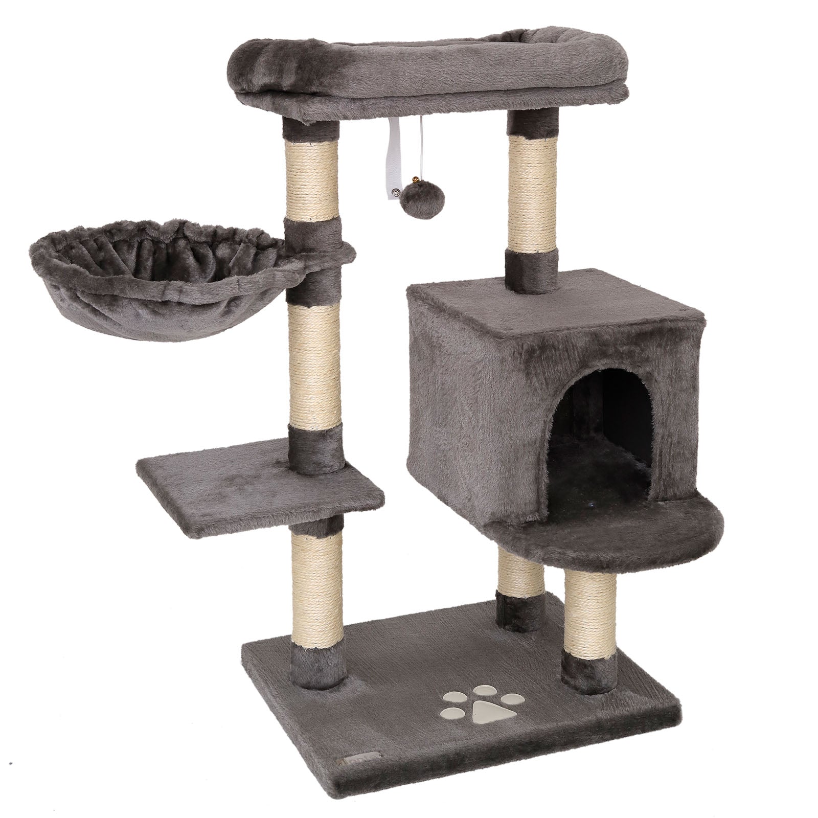 Arbre-griffoir chat arbre d'escalade arbre à chat hauteur 93 cm divers coloris