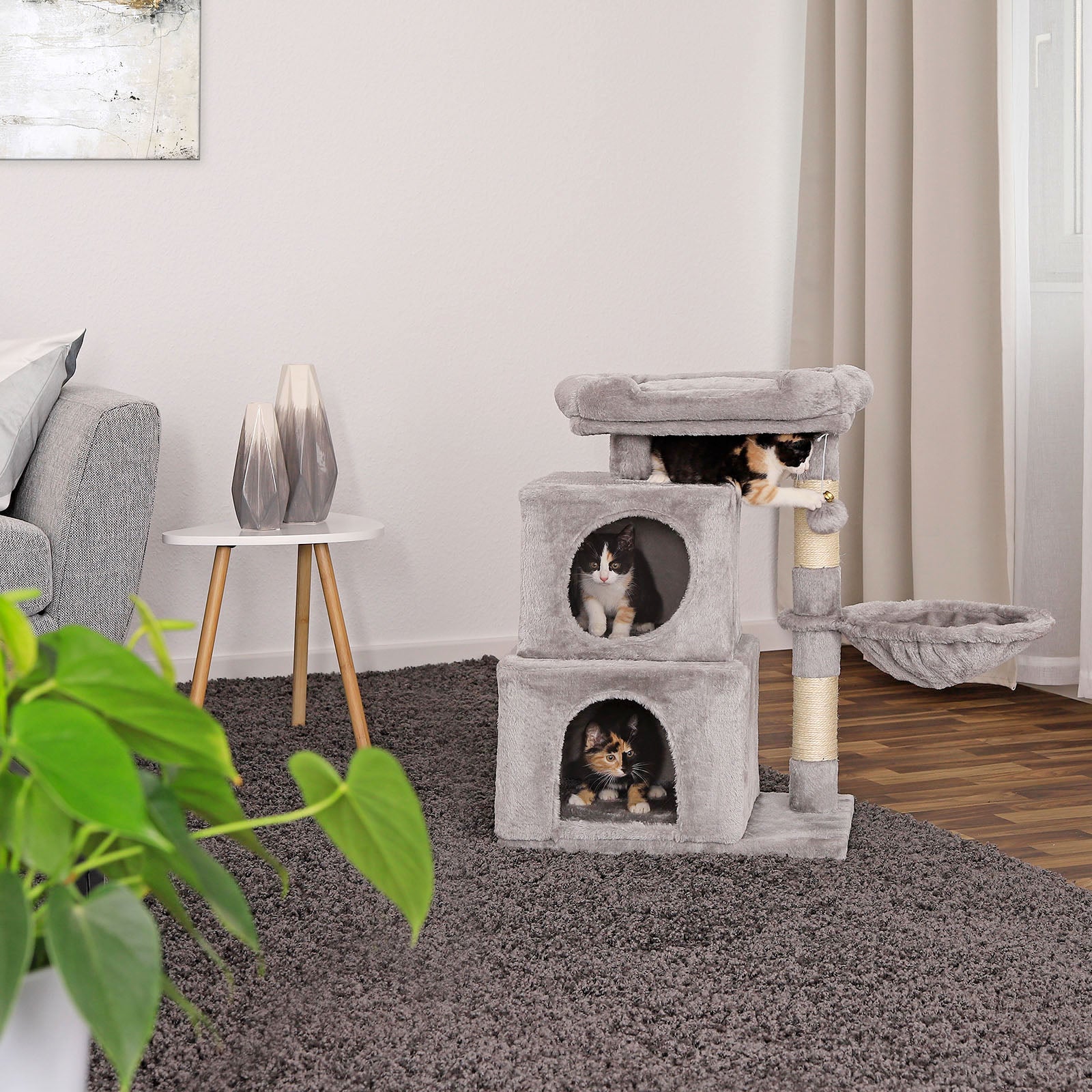 Arbre à chat hauteur 70 cm