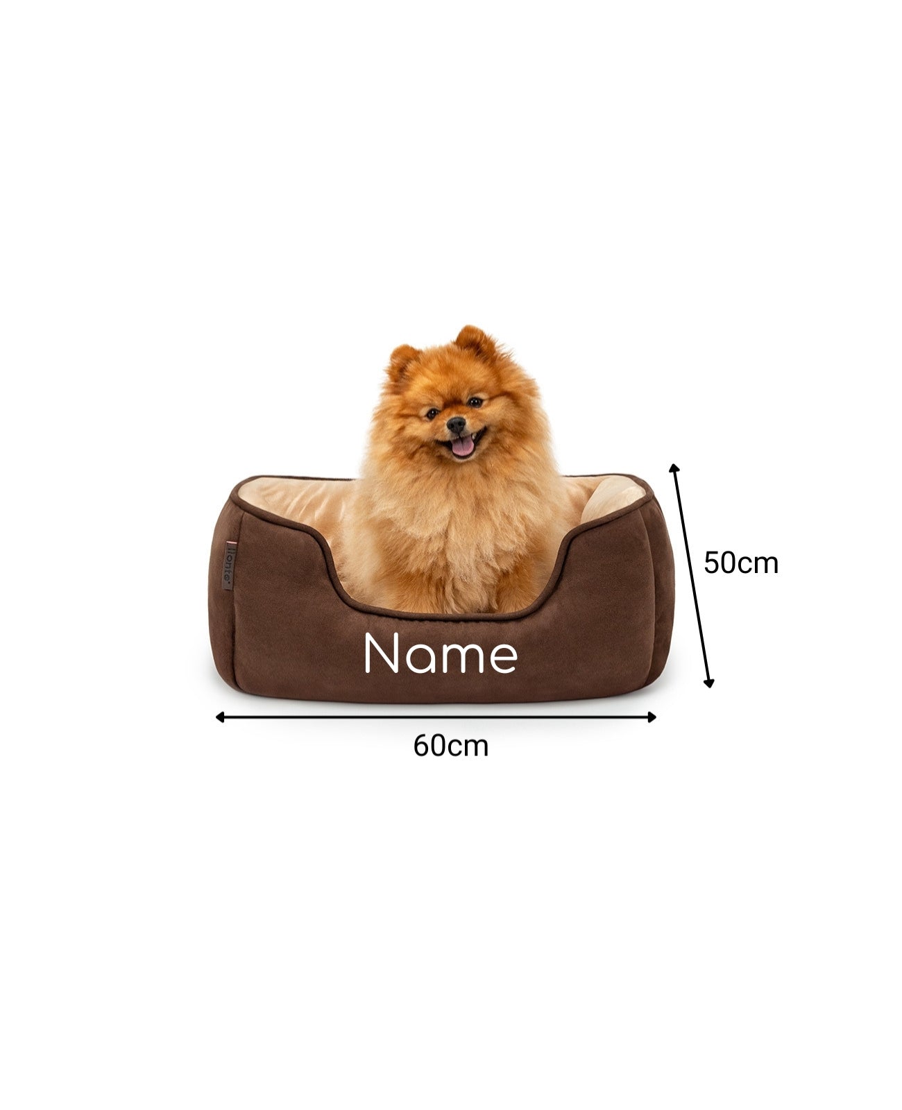 lionto Panier chien 2-en-1 lit chien coussin réversible taille et couleur au choix