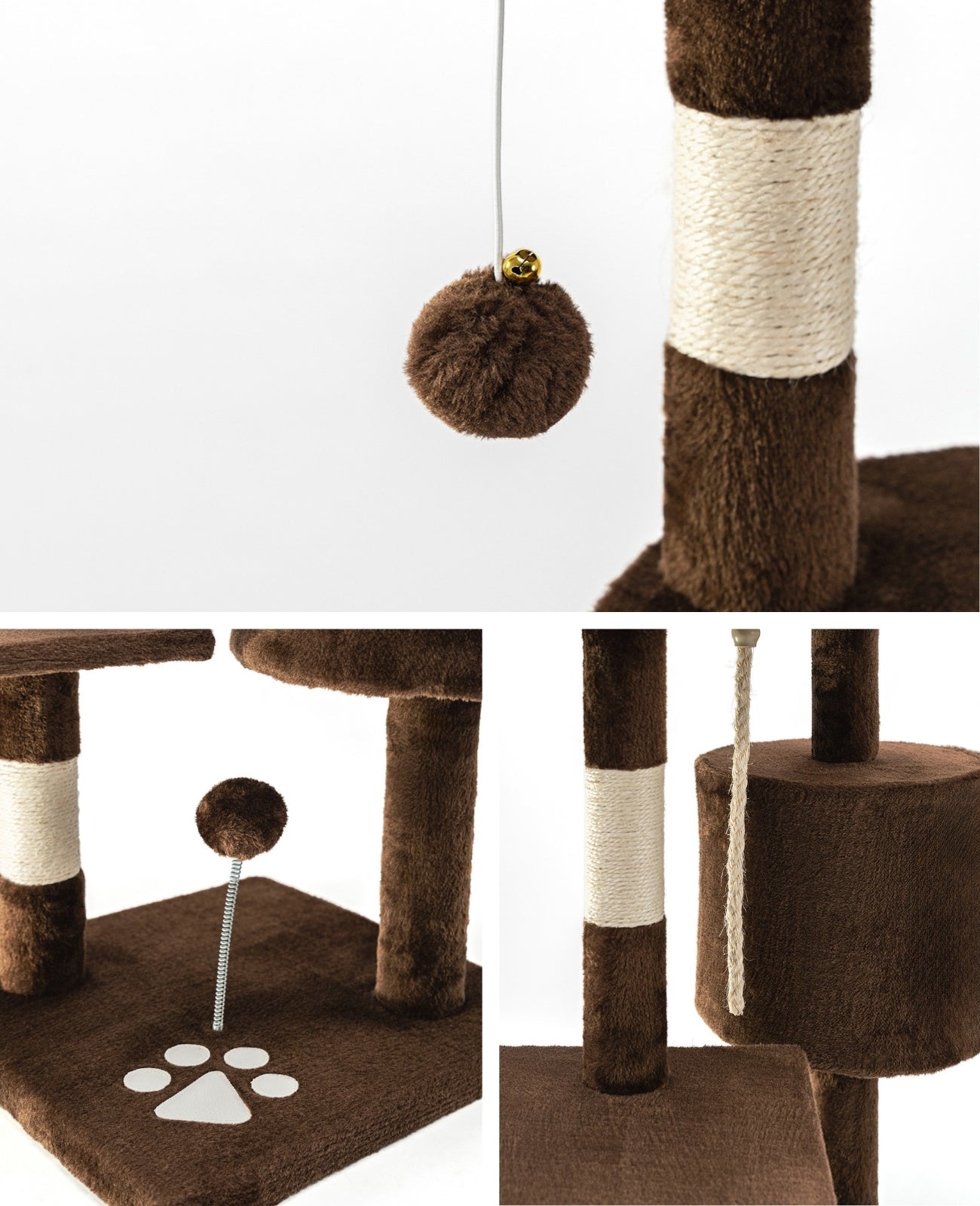 Kratzbaum Höhe 112 cm