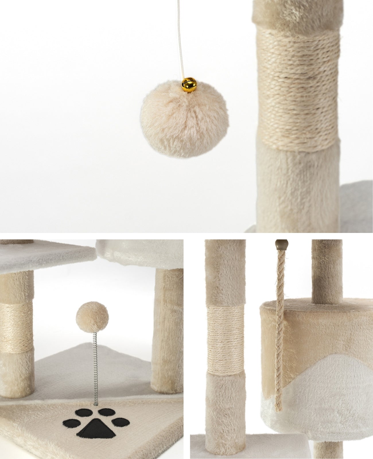 Kratzbaum Höhe 112 cm