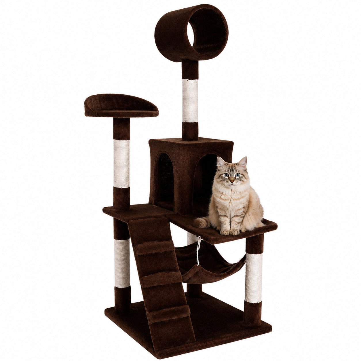 Arbre a chat avec griffoir et centre d activites