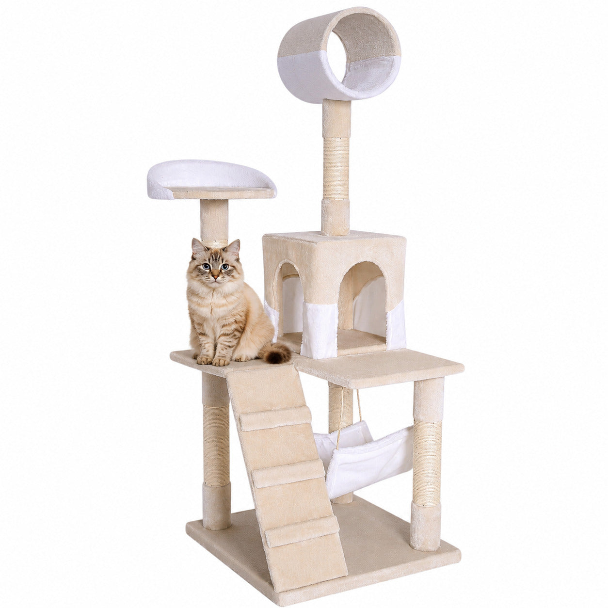 Arbre a chat avec griffoir et centre d activites
