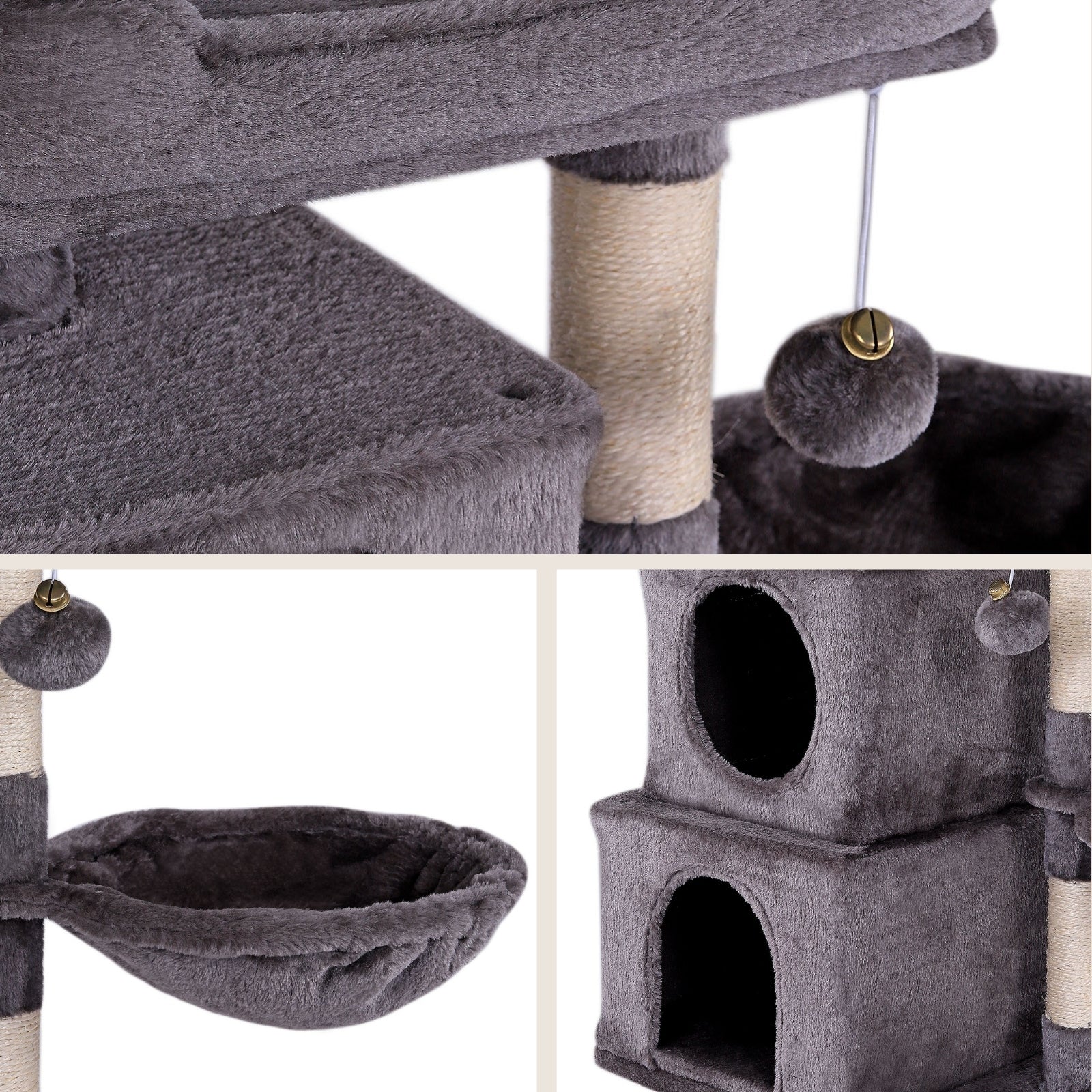 Arbre à chat hauteur 70 cm