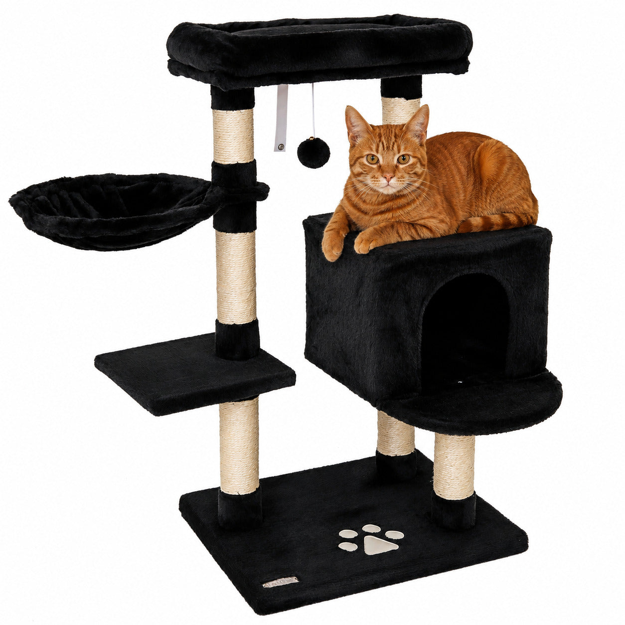 Arbre-griffoir chat arbre d'escalade arbre à chat hauteur 93 cm divers coloris