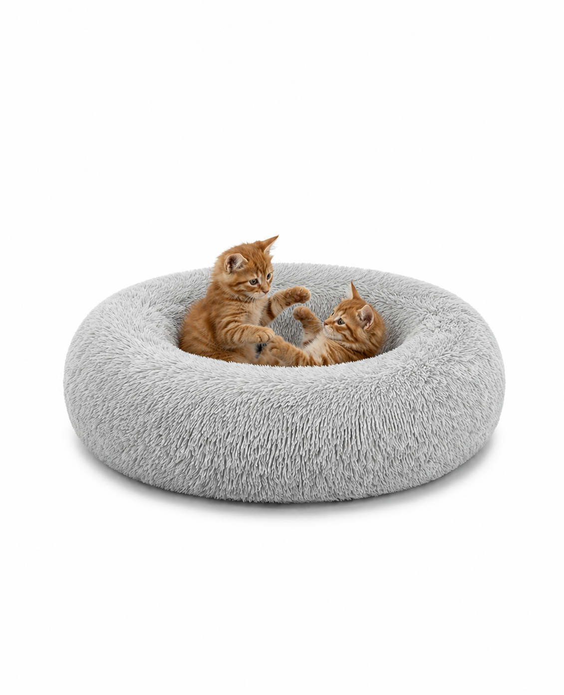 lionto Panier rond chat coussin chat panier donut choix de la taille et couleur