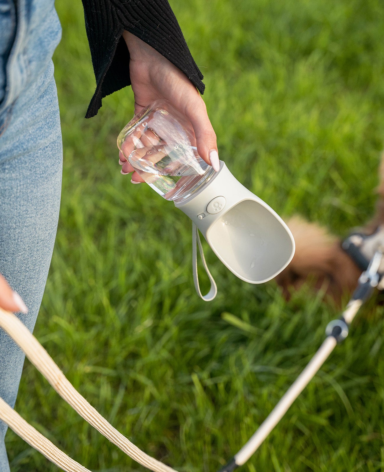 Bouteille d'eau pour les déplacements