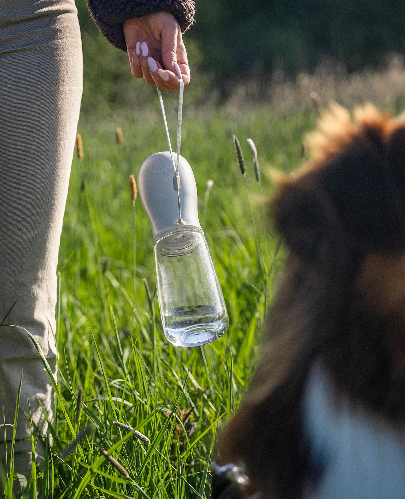 Bouteille d'eau pour les déplacements