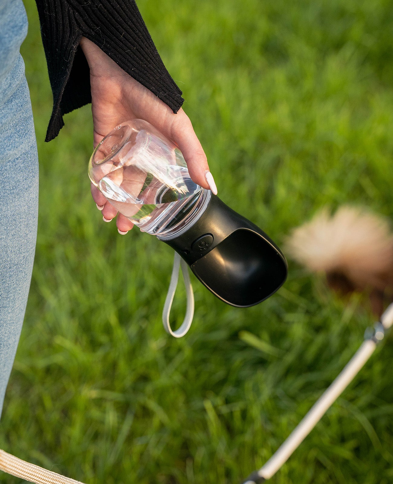 Bouteille d'eau pour les déplacements