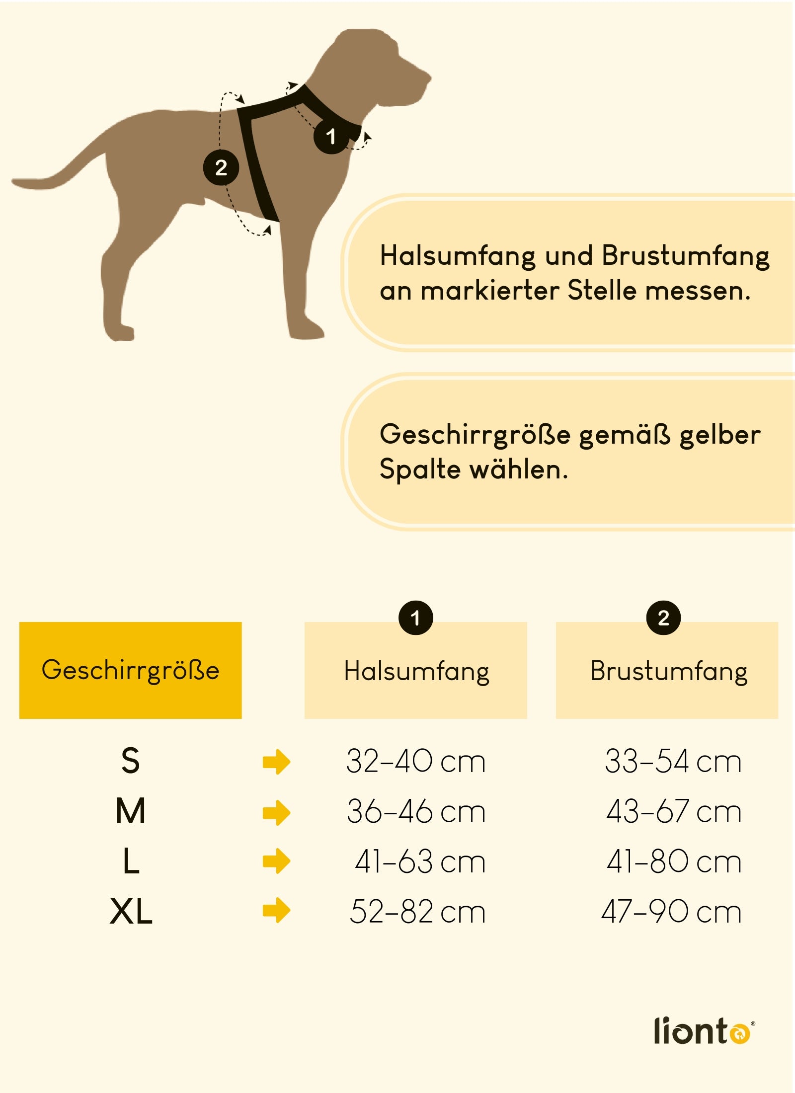 lionto Anti-traction Harnais de chien réglable rembourré, plusieurs variantes