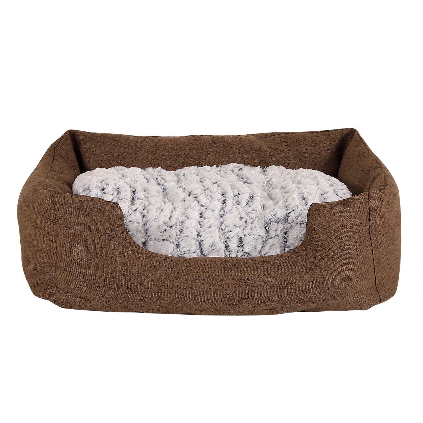 Lit pour animaux de compagnie avec oreiller câlin, personnalisé