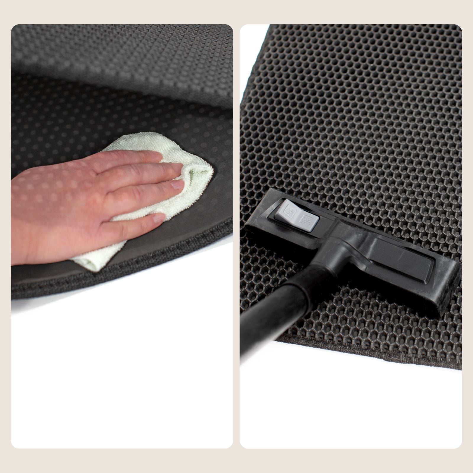 Tapis de litière pour chat double couche
