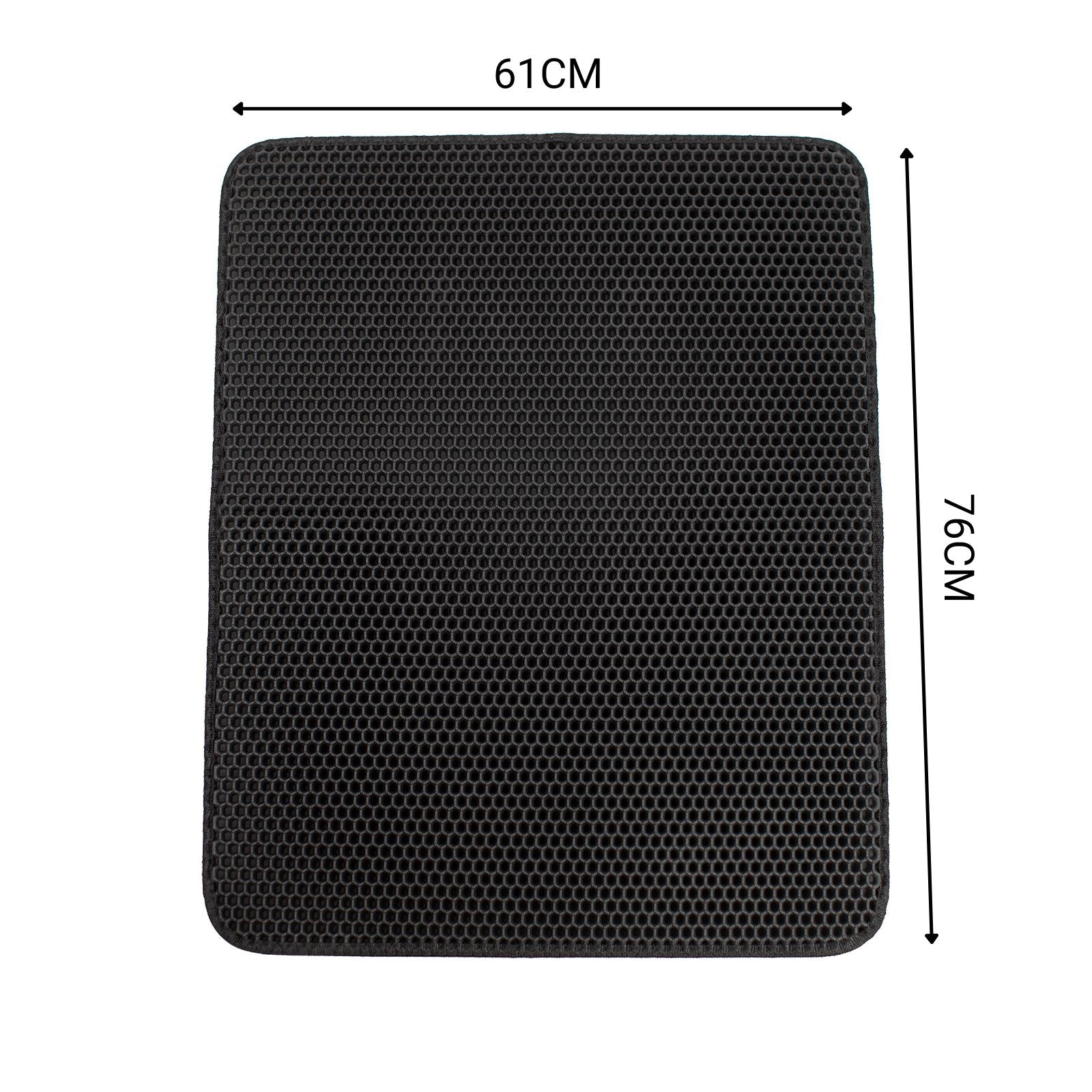 Tapis de litière pour chat double couche