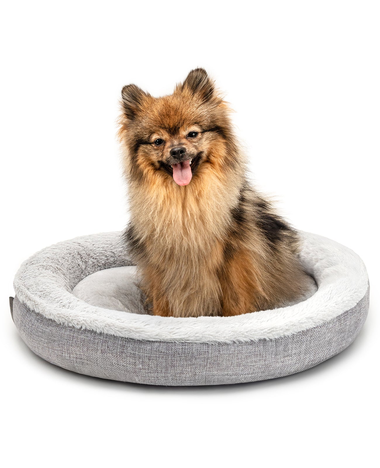 lionto Lit chien rond coussin chien panier chien panier chat donut diverses variantes