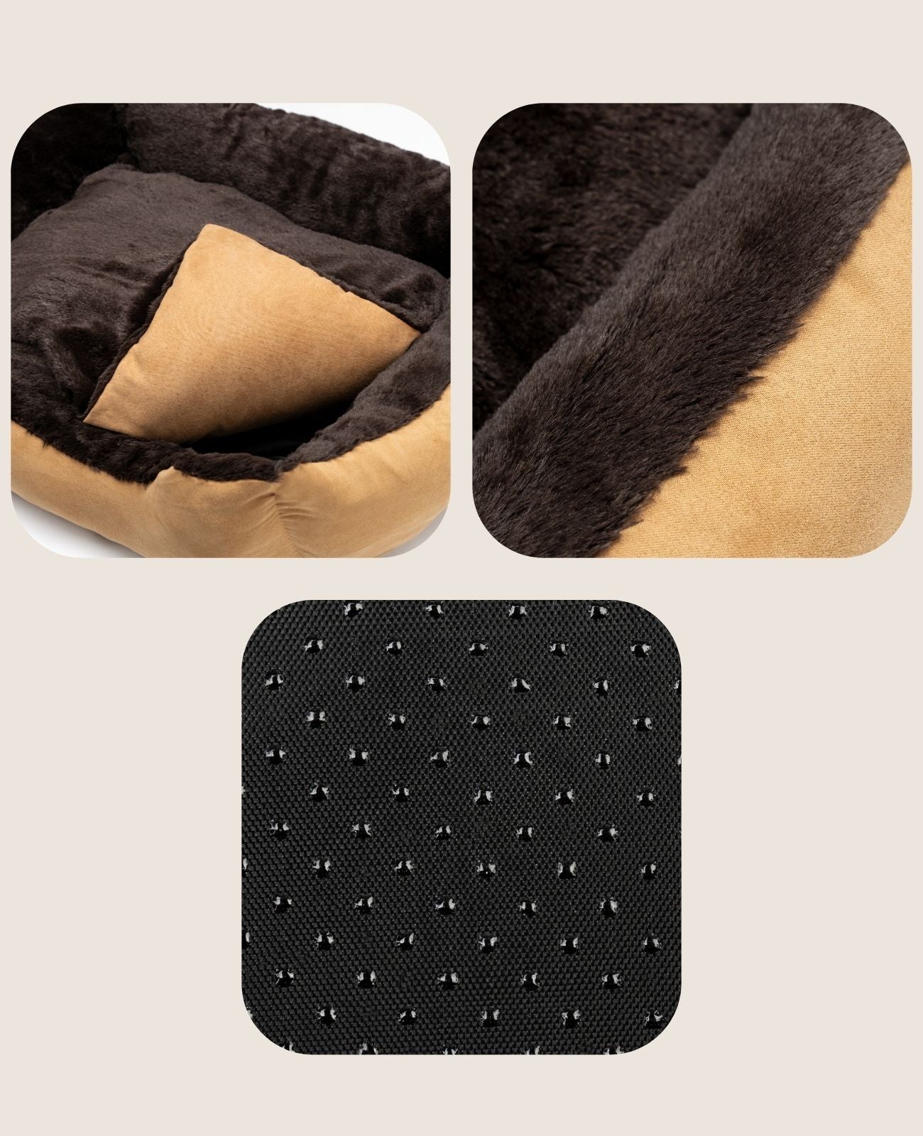 lionto Lit chien coussin chien panier chien avec coussin taille/couleur au choix