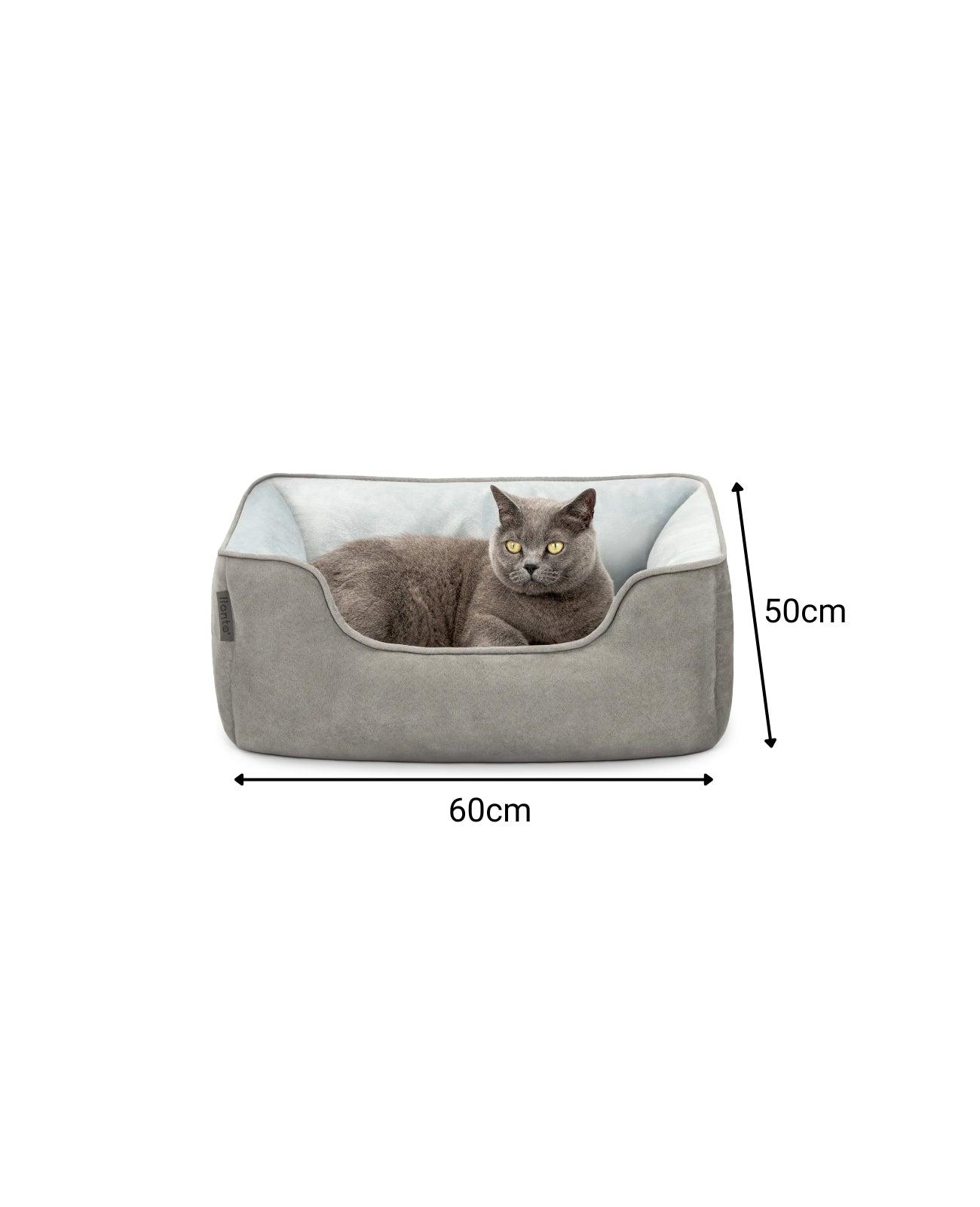 lionto Panier chat 2-en-1 lit chat coussin réversible diff.  tailles et couleurs