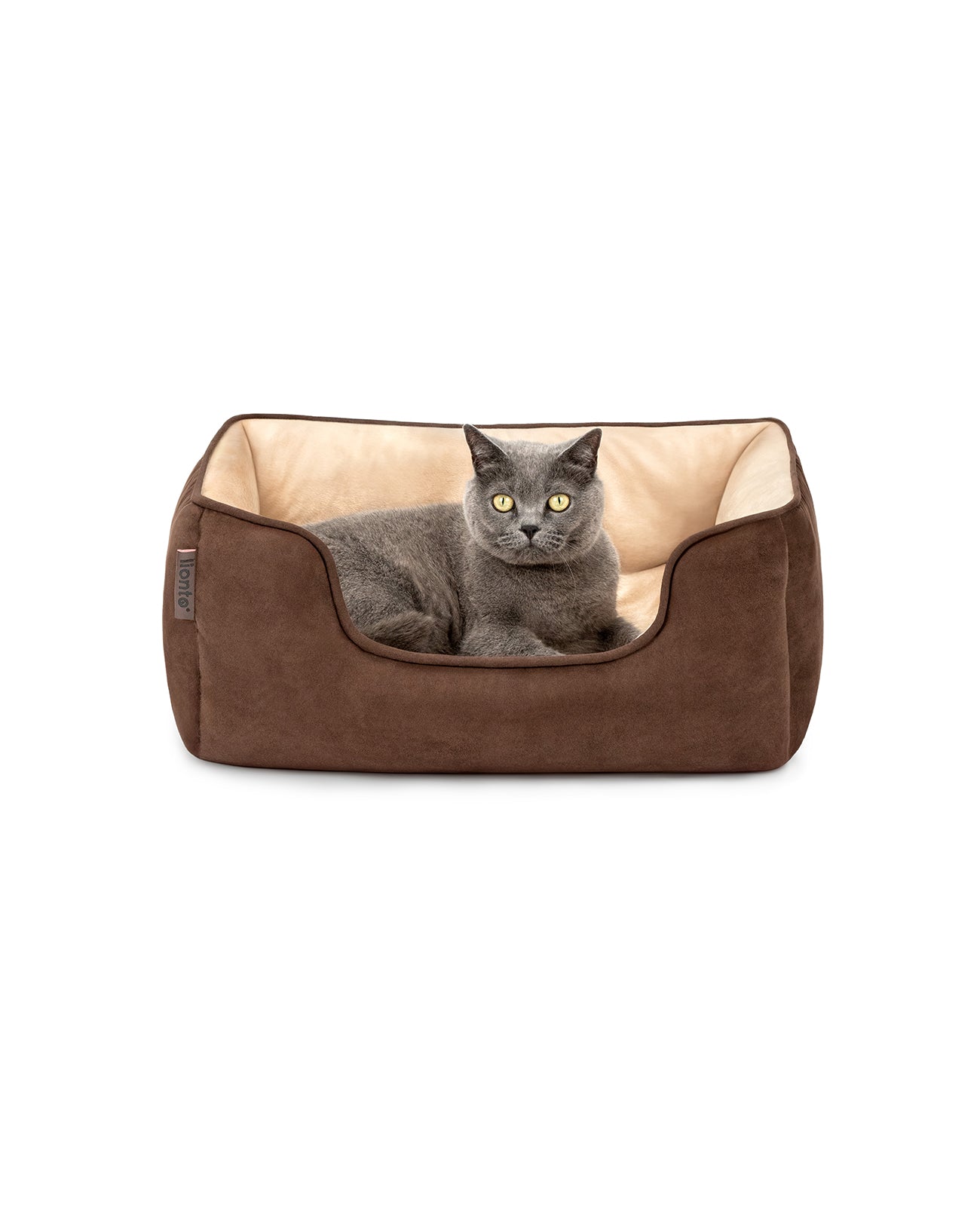 lionto Panier chat 2-en-1 lit chat coussin réversible diff.  tailles et couleurs