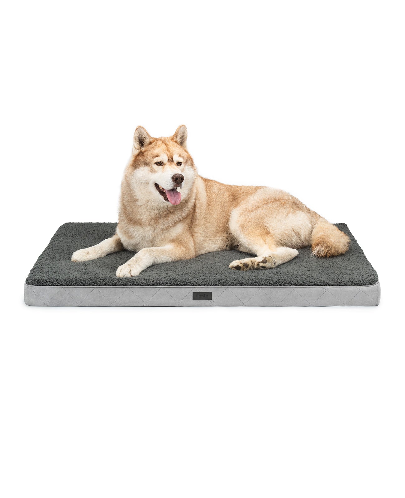 lionto Lit orthopédique pour chien & chats, avec peluche douce, divers modèles