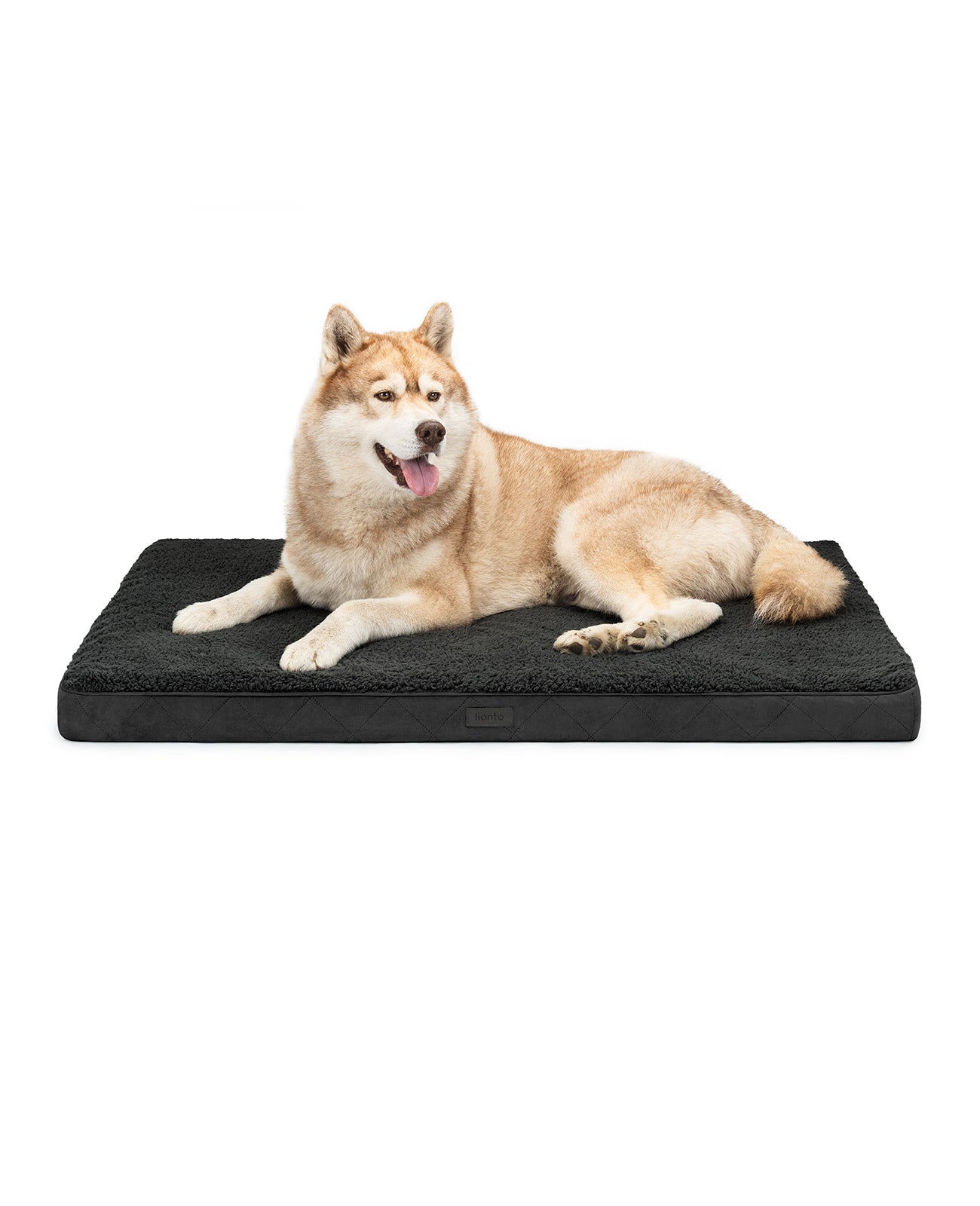 lionto Lit orthopédique pour chien & chats, avec peluche douce, divers modèles