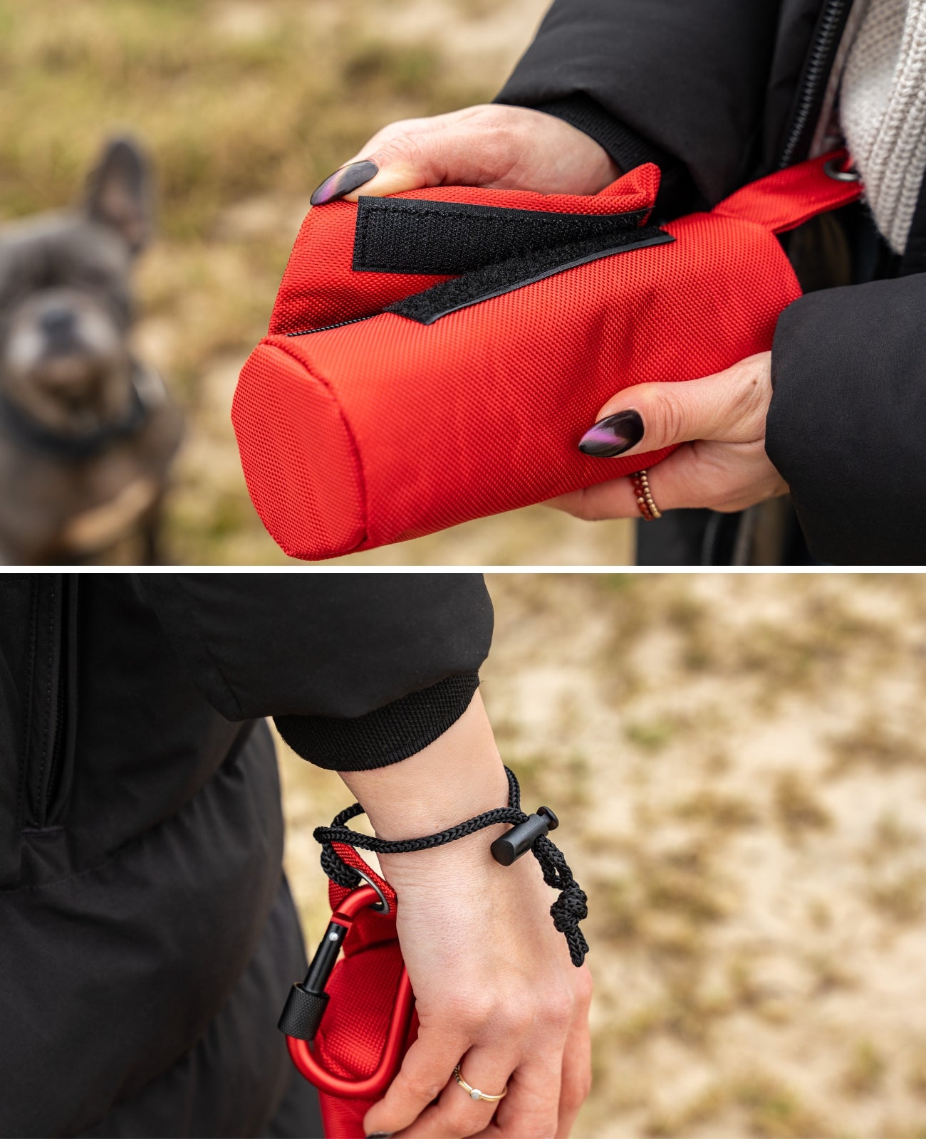 Sac d'alimentation avec cordon