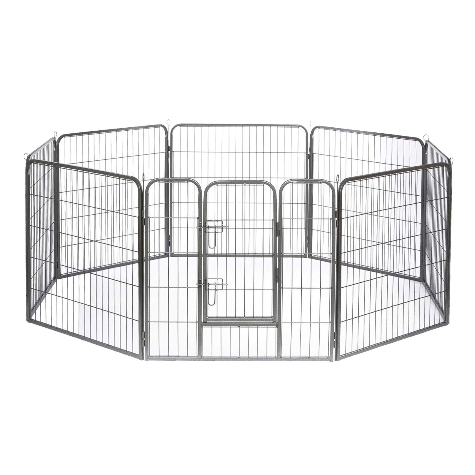 Parc, Enclos pour Chiens Chiots et Animaux de compagnie, avec 1 porte 