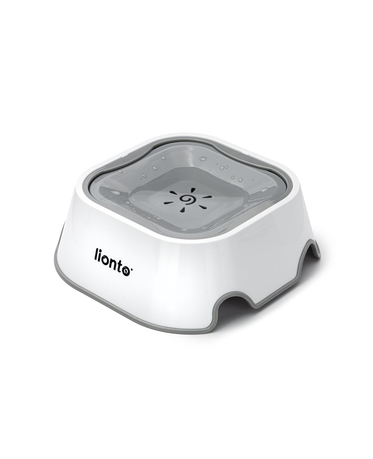lionto Gamelle à eau pour chien et chats Gamelle anti-salissure, étanche,1 litre